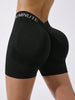 Women's letter shorts, breathable nylon fabric, V-shaped buttocks, a good choice for yoga running and cycling